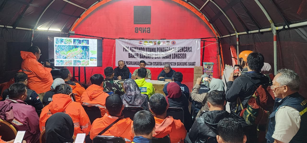 Pemkab Bandung Barat Maksimalkan Penanganan Longsor Pasirlangu di Hari Keenam Tanggap Darurat