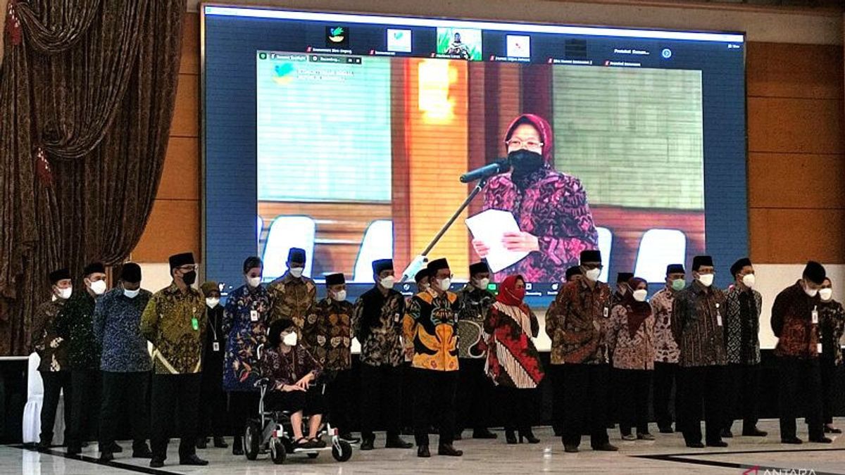 Buka Ruang Kesetaraan, Mensos Risma Buat Sentra Kreasi Disabilitas dan Tunawisma di Lembang Kamis, 2