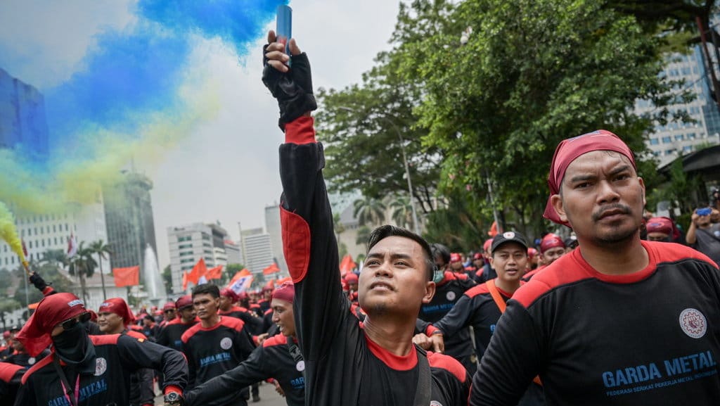 Buruh Bandung Barat Tolak Penetapan UMK 2025 dengan Skema PP 51