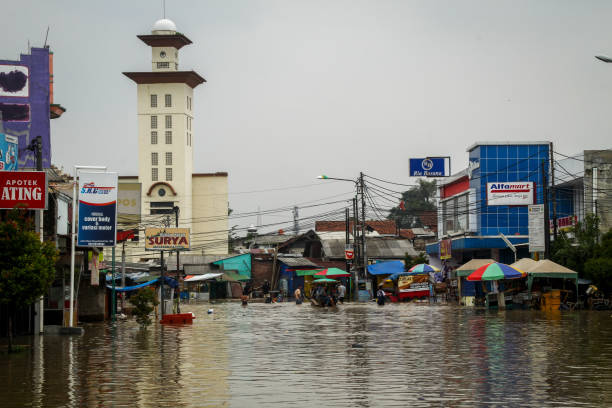 Hujan Lebat Guyur Bandung Barat, Sejumlah Titik Dilaporkan Mengalami Genangan